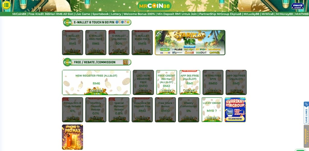 What Promotions are Offering at MrCoin88