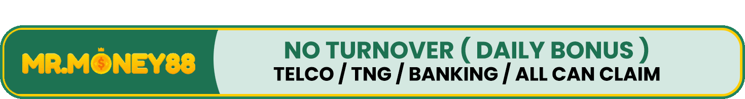 MrMoney88 No Turnover Daily Bonus
